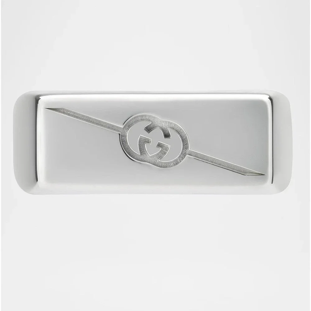 Gucci GG Tag RIng Chevalier, Size G 21 (US 9.5)